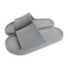 Zapatillas de casa de verano para mujer, zapatillas de baño de plástico gruesas para interiores y exteriores, venta al por mayor