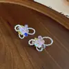 Conjunto de Collar y Aretes de Perlas con Lazo Estilo Ballet Dulce Lujo Ligero Gama Alta Exquisito Joyería Femenina para Mujeres