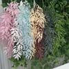 Nuevo colgante de pared de hoja de sauce decoración de boda para el hogar colgante de pared hoja de sauce simulada ratán planta simulada al por mayor