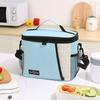 Bolsa de Almuerzo Impermeable Beilian Dopamina Personalizada para el Trabajo Empaque Bolsa Termo para Lonchera Bolsa Exterior PEVA con Espalda Cruzada Bolsa de Hielo