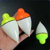 Boia luminosa para pesca em rochas, boia eletrônica luminosa de duas cores, muda de cor quando um peixe morde o anzol, chamativa para pesca no mar, boia luminosa para peixes grandes