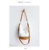 Bolso de mujer 2023, nuevo bolso de lona de Corea del Sur, bolso de un solo hombro para mujer, bolso de lona con costuras artísticas a la moda para mujer, bolso bandolera