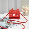 Nova bolsa infantil mini bolsa de ombro mensageiro comércio exterior em estoque atacado bolsa quadrada pequena estampada fofa
