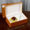 Yuerui Latas de Té Esmaltadas Cajas de Regalo Almacenamiento de Materiales Medicinales de Alta Gama Sello Pequeño Altar Cerámico Botella de Té Grande Vacía