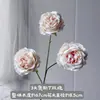 3 rosas artificiales al óleo, flores artificiales para decoración de bodas, decoración del hogar y hotel, rosas artificiales al por mayor transfronterizos