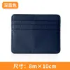 Porta-moedas Multicor com 4 Compartimentos para Cartões Transfronteiriço Porta-cartões Feminino de Grande Capacidade Bolsa com Múltiplos Compartimentos para Cartões Porta-cartões Feminino Compacto de Couro Sintético PU