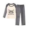 2026 Nuevos Pijamas de Franela para Niños Otoño e Invierno Cálido Más Terciopelo Niñas Niños Medianos y Grandes Conjunto de Forro Polar de Coral para Niñas
