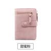 Cartera corta para mujer, estilo coreano, plegable, multifuncional, estilo estudiante, 2023