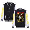 Transfronterizo Nuevo Popular Japonés Hombre Motosierra Hombre Motosierra Hombre Dibujos Animados con forro polar Traje de Béisbol Sudadera
