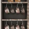 Suporte de Copos Suporte de Copos de Água Suporte de Armazenamento de Canecas Invertidas Cabide de Armário Drenagem Suporte de Armazenamento Suspenso para Xícara de Café Xícara de Chá