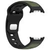 Adecuado para Samsung Galaxy Watch8 Hebilla Inversa Diamante Dos Tonos Reloj 9 Clásico Correa de Silicona de Repuesto