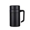 Termo de oficina con asa para hombre, taza de té de acero inoxidable 304, regalo con grabado, taza de agua al vacío de doble capa, venta al por mayor