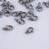 Cadena de extensión de botón de acero inoxidable de grado joyería, pulsera, collar de clavícula, accesorios de joyería DIY en stock al por mayor