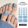 Pegatinas Brillantes para Uñas Estilo Nuevo Transfronterizas Zhengxiang para Niñas, Pegatinas Brillantes para Uñas de los Pies, Pegatinas Impermeables para Uñas para Exportación