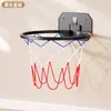 Aro de Baloncesto Interior para Niños Aro de Baloncesto Silencioso sin Perforaciones Entrenador de Tiro Interior para el Hogar Juguetes de Pelota para Niños y Niñas