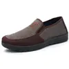 Sapatos de pano de Pequim antigo masculinos primavera e outono meia-idade e idosos sola macia respirável antiderrapante para caminhar sapatos masculinos sapatos de pai sapatos casuais atacado
