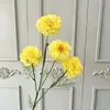 4 flores de peonía artificiales para bodas, fiestas de primer cumpleaños, decoraciones de pasillo, flores artificiales para arreglos de suelo, escaparates y arreglos florales