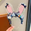 Faixa de Cabelo Desenho Animado Infantil Menina 2026 Nova Faixa de Cabelo Zootopia Acessórios de Cabelo Presilha de Cabelo Coelho Judy Bebê Adereço de Cabeça