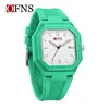 Reloj de Cuarzo Impermeable para Hombre Oufani con Números Árabes Modelo Popular Transfronterizo Simple y de Moda con Calendario Reloj Unisex