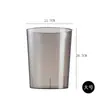 Cubo de flores para despertar hogar acrílico transparente grande flor floristería especial arreglo floral de agua profunda tubo de flor plástico