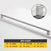 Manija Moderna Minimalista para Puerta de Gabinete, Manija de Acero Inoxidable 304, Manija Cepillada para Puerta de Armario de Lujo Ligero, Gabinete, Cajón de Armario