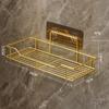 Estilo Nórdico Dourado Pasta de Dentes, Escova de Dentes, Toalha, Suporte para Toalha de Banho, Prateleira de Armazenamento para Banheiro, Prateleira para Armazenamento de Artigos de Higiene Pessoal de Banheiro