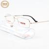 Gafas de lectura de marco completo de doble haz de alta calidad para ancianos exportación AliExpress cristal gafas para vista cansada caja de embalaje para cinturón de hombre 832