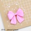 Moño Multicolor Dibujo Animado Accesorios Pegamento Crema Hebilla de Zapato Creativa Material Resina Accesorios DIY Joyería Pasador para el Cabello