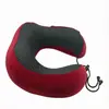Almohada de Viaje de Negocios en Forma de U Almohada Cervical de Espuma Viscoelástica Almohada en U para Viajes de Negocios Avión Almohada Cervical Almohada en U para el Cuello
