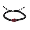 Pulsera Europea y Americana Tejida a Mano Transfronteriza para Hombres y Mujeres Pareja Amistad Niños y Niñas Pulsera de Cuerda Tejida Ajustable Estilo Tíbet
