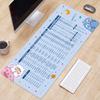 Oversized mouse pad menina atalho teclado computador pad toalha de mesa anime mesa teclado teclado mesa mesa almofada