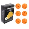 Pelota de pico de venta caliente transfronteriza pelota de 40 hoyos pelota de hoyos pickleballs74mm inyección de rollo pelota luminosa caja de color