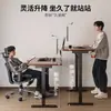 Escritorio de computadora de madera maciza, escritorio sencillo para el hogar, escritorio para dormitorio de estudiantes, mesa de trabajo, mesa elevable para deportes electrónicos