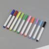 Marcadores para Quadro Branco, Apagáveis e Fáceis de Limpar, Marcadores Profissionais para Quadro Branco com Pincel, Canetas Graffiti à Base de Óleo Apagáveis a Seco, Marcadores Coloridos com Pincel