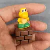 Colección Super Mario: Luigi, Mario, Yoshi, Figuras Periféricas del Juego de Champiñones Decoración de Escritorio Figuras