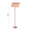 Soporte de anillo para número de mesa de acero inoxidable estilo europeo, soporte para tarjeta de menú de buffet, soporte para tarjeta de mesa, tarjetero