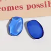 Parche de Resina de Rombo Poligonal Colorido de Caramelo Coreano Nuevo Material para Pendientes DIY Pendientes Accesorios para el Cabello
