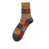 Calcetines de lana súper gruesos de invierno para hombre calcetines cálidos de invierno de lana calcetines de toalla con forro de felpa engrosados calcetines de lana de color liso