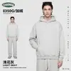 Roupas Masculinas Ckx 26 Novos Produtos de Outono e Inverno, Moletons Estilo Americano com Forro de Veludo, Estilo Básico, 27 Cores, Moletons Casuais com Capuz Oversize