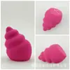 Huevo de maquillaje de belleza calabaza gota de agua oblicuo esponja de borla de maquillaje de belleza concha con forma con forma con forma no come polvo seco y húmedo doble propósito variable grande