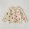 Artículo de liquidación Suéter Cardigan de Punto para Bebé Otoño Invierno Niña Bebé Manga Larga Top de Punto Cardigan Versátil Ropa de Abrigo