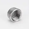 Tapa de Extremo de Tubería con Rosca Interna de Acero Inoxidable 304 Tapón Ciego Tapa de Tubo Conector Roscado Interno 1/2 Pulgada 3/4 Pulgada 1 Pulgada