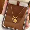 Collar de cordón de cera Ruyi Fu lock de hielo picado para mujer, nuevo diseño estilo chino, nicho 2026, nueva cadena para suéter, venta al por mayor