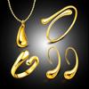 Nueva Calidad en stock Collar de Plata 925 Pulsera Aretes Anillo Traje de Joyería de Cuatro Piezas Cadena Clavicular Comercio Exterior
