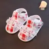 Sandálias para Bebês de 3-6 a 12 Meses, Sapatos Leves para Caminhada com Solado Macio, Malha de Verão