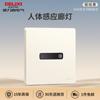 Panel de Enchufe Interruptor Delixi Doméstico 86 Oculta Pared 5 Orificios 3 Orificios 1 Abertura 5 Orificios 827 Amarillo Yingui