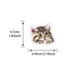 64 Piezas de PVC Transfronterizo Más Vendidos Lindas Pegatinas de Gatito Venta al por Mayor DIY Decoración para Funda de Teléfono Papelería Juego de Pegatinas Artículos Populares