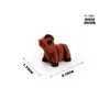 Juguete Popular Transfronterizo Impreso en 3D, Decoración de Micro-Paisaje de Animales Realistas, Figura Articulada Múltiple, Modelo Lindo de Animal Pequeño