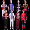 Trajes de Minorias Étnicas Trajes Masculinos Nacionalidade Yi Nacionalidade Bai Nacionalidade Tujia Nacionalidade Miao Nacionalidade Yao Nacionalidade Dong Nacionalidade Zhuang de Guangxi Trajes