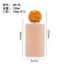 Botellas de Perfume Flocadas al por Mayor 100ml en Stock Botellas de Vidrio Transparente Botellas Pequeñas de Recarga de Perfume Botellas Vacías de Vidrio
